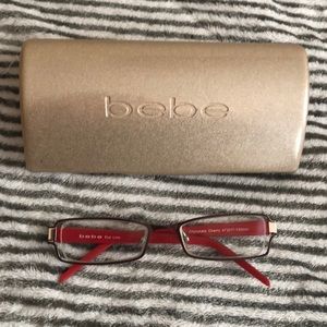 Bebe glass frames and case